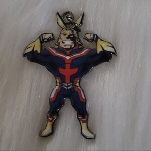 All Might Anime Necklace Charm